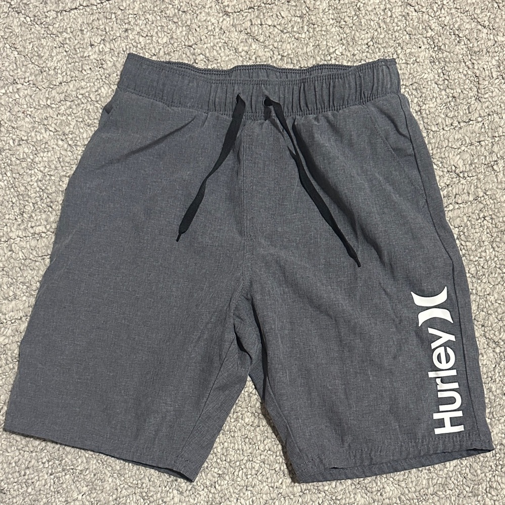 Hurley Youth Hybrid Shorts in Gray